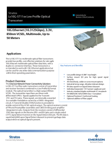 Product Information - Cinch Connectivity Solutions