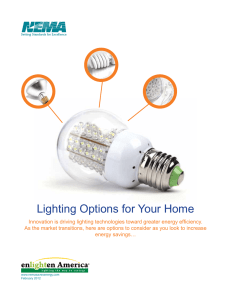 Lighting Options for Your Home