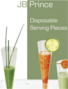 Disposable Serving Pieces