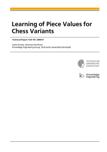 Learning of Piece Values for Chess Variants