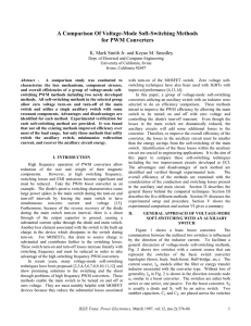 A Comparison Of Voltage-Mode Soft