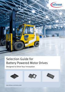 Application Brochure Battery Powered Applications