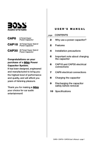 CAP8.18.30 manual