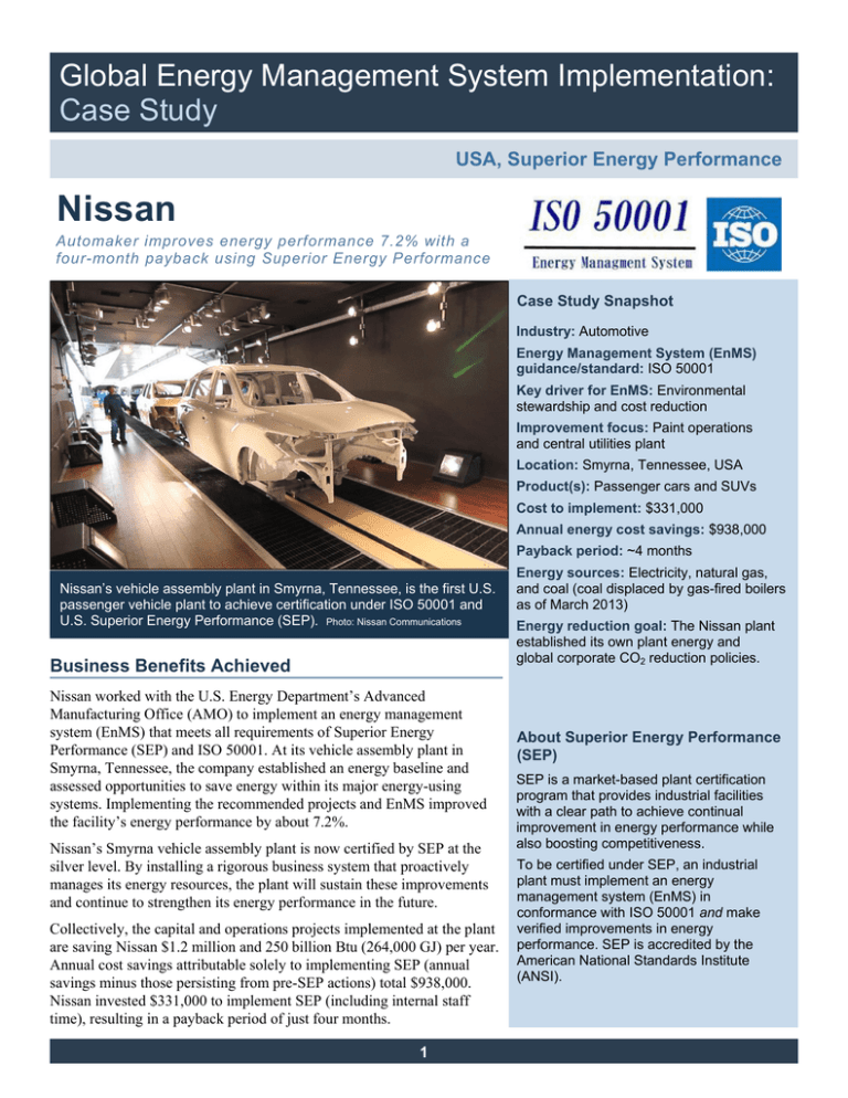 nissan risk management case study
