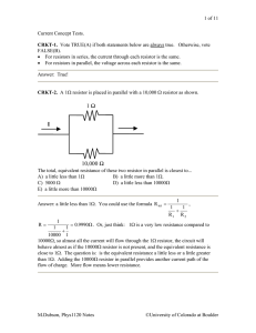 Circuits - University of Colorado Boulder