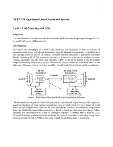 ECEN 720 High-Speed Links Circuits and Systems