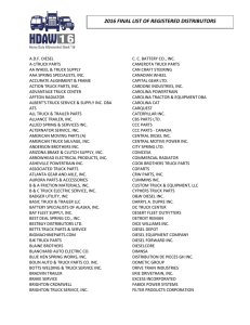 2016 FINAL LIST OF REGISTERED DISTRIBUTORS