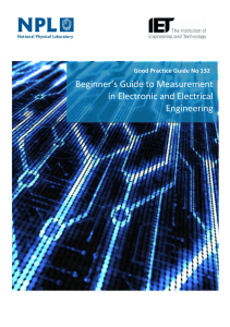 Beginner`s Guide to Measurement in Electronic and Electrical