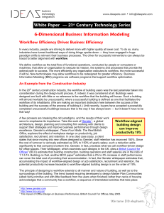 6-Dimensional Business Information Modeling