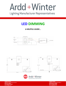 LED DIMMING