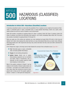 500 hazardous (classified) locations