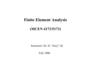 What is Finite Element Analysis (FEA)?
