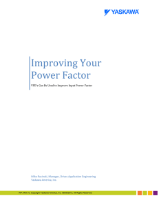 Improving Your Power Factor