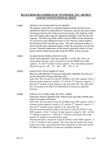 ansi 837 institutional error codes