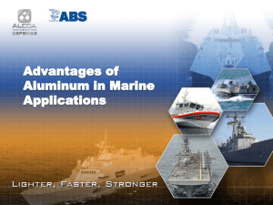 Advantages of Aluminum in Marine Applications