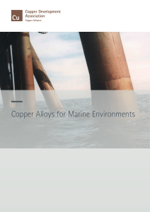 Copper Alloys for Marine Environments
