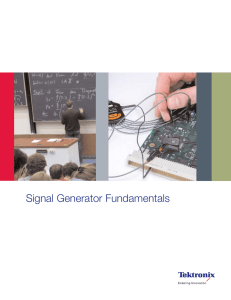 Tektronix Signal Generator