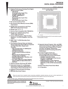 Digital Signal Processor