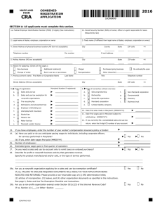 Maryland Combined Registration Application