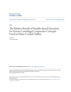 The Relative Benefit of Variable Speed Operation - Purdue e-Pubs