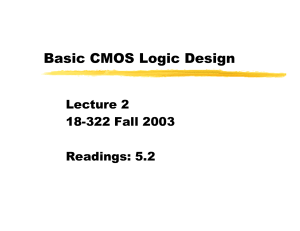 Basic CMOS Logic Design