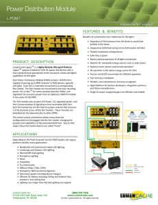 Power Distribution Module