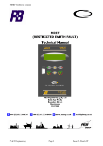 MREF (RESTRICTED EARTH FAULT) Technical