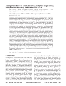 A comparison between amplitude sorting and phase