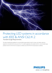 Protecting LED systems in accordance with IEEE