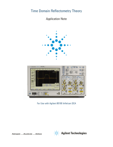 Time Domain Reflectometry Theory