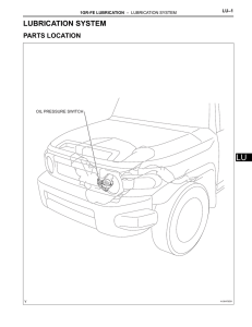 lubrication system - Клуб Toyota FJ Cruiser