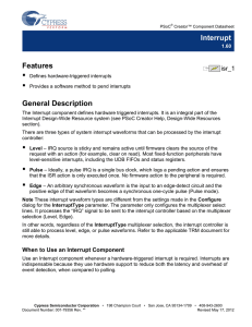 Features General Description Interrupt