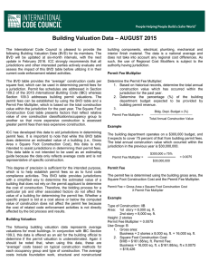 Building Valuation Data - International Code Council