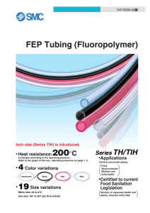 Series TH FEP Tubing (Fluoropolymer)