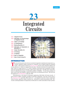 Integrated Circuits - Talking Electronics
