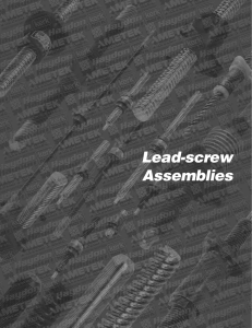 Lead-screw Assemblies