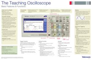 The Teaching Oscilloscope