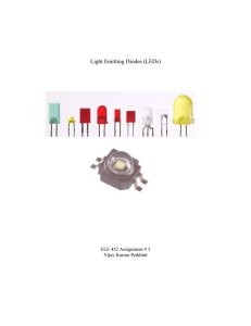 Light Emitting Diodes (LEDs)