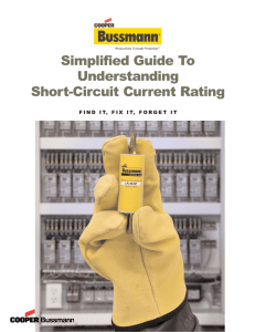 Simplying Short Circuit Current Ratings (SCCR)