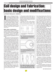 Coil design and fabrication