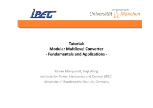Tutorial: Modular Multilevel Converter