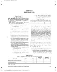 Duct Systems - International Code Council