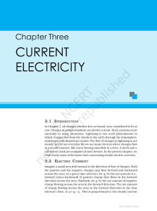 current electricity - NCERT (ncert.nic.in)