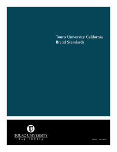 Touro University California Brand Standards