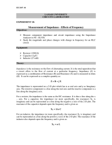 Measurement of Impedance