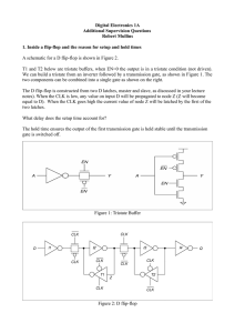Digital Electronics 1A Additional Supervision Questions Robert