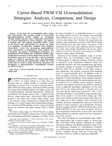 Carrier-based Pwm-vsi Overmodulation Strategies