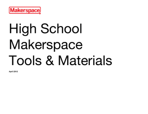 April 2012 - Maker Education Initiative