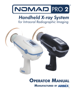 Handheld X-ray System