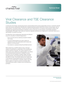 Viral Clearance Studies - Charles River Laboratories